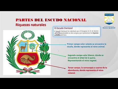Tercero de Secundaria - Los Símbolos Patrios – Escudo Nacional 1 Prof. Edgard Cuadros