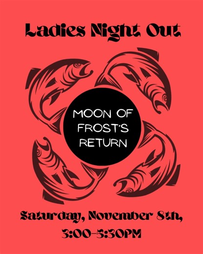 Ladies Night Out is a monthly nature program by and for women 18 (LGBTQ inclusive). Saturday, November 8, 3:00-5:30PM, join us on a flat, accessible lakeside trail to try and observe the Kokanee salmon migrating up a creek to lay their eggs and complete their life cycle. This trail also offers abundant mushrooms, moss and lichen, and wildlife such as owls, beavers and ducks! Carpooling is available! Learn more and register: https://www.wildwhatcom.org/ladies-night-out | Wild Whatcom