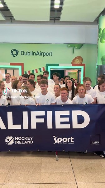 Home 💚 #FIHWorldCupQualifiers #AsOne #fieldhockey #hockeyireland