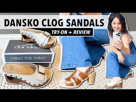 Dansko Clog Sandals | Try-On & Review