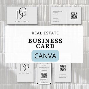 Real Estate Business Card Templates | Canva Realtor Business Card | Luxury Business Card Bundle | Modern Real Estate Marketing Templates - Etsy Australia