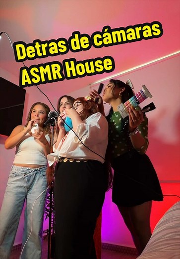 Detrás de cámaras ASMR House: resumen del día y próximos videos