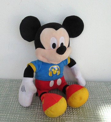 Disney Clubhouse Junior Singing Fun Mickey Mouse Doll Plush Toy - Works, Video | eBay