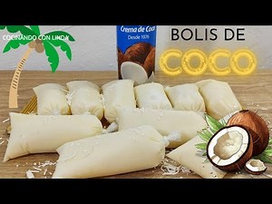 How to make creamy and easy-to-prepare gourmet coconut popsicles (coconut ice pops)