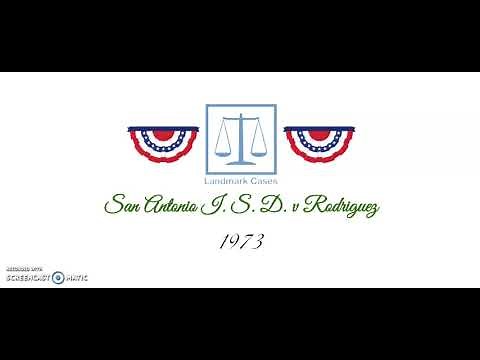 San Antonio ISD v Rodriguez (1973)
