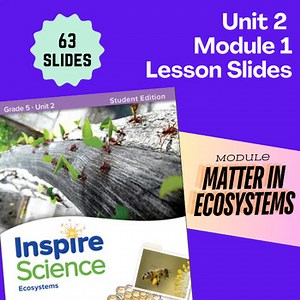 Unit 2 Module 1 Lesson Slides: 5th Grade Inspire Science by McGraw Hill