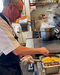 4.7M views · 2K reactions | My French chef dad cooks a French omelette  | FOODbible | Facebook