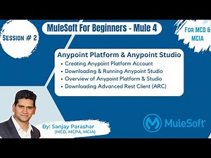 #2 | MuleSoft Tutorials (MCD & MCIA) | Anypoint Platform Account Overview | Anypoint Studio Donwload