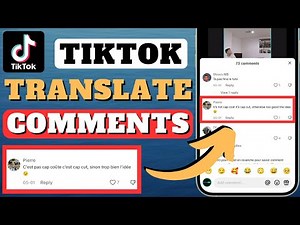 How To Translate Comments On TikTok (Easy Tutorial)
