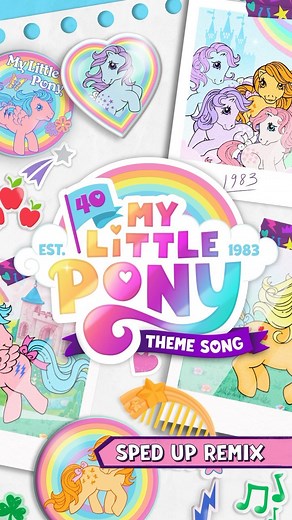 My Little Pony | Everypony, are you ready for the ULTIMATE throwback?! 🤩 Be sure to sing along with us and the latest My Little Pony theme song remixes. Did... | Instagram