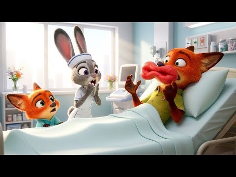 Zootopia 2: New Scene Family - Nick’s Hospital Accident | Judy Shocked by His New Face