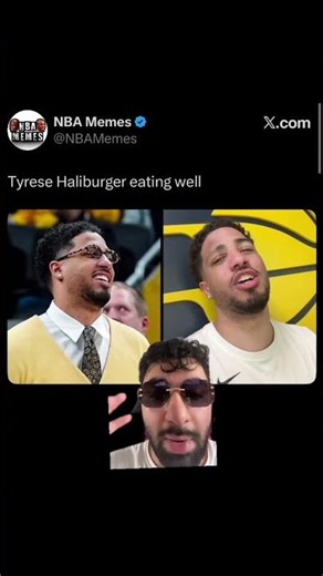 What in the HaliBurger #ytshorts #nba #basketball #nbamemes #reaction
