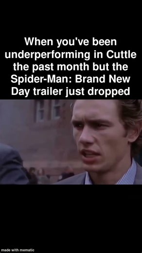 Cuttle Slumps Can Happen, But At Least There's Spider-Man #cuttle #memes #cuttle_cards #spiderman