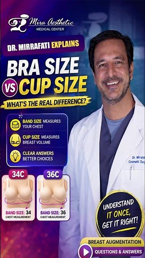 34C vs 36C Explained! The Truth About Bra Sizes You NEED to Know #breastaugmentation #breastimplants