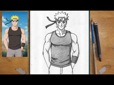 Naruto Cool Pose Drawing | Epic Step by Step Anime Tutorial for Beginners