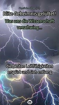 63. ⚡️ Why do lightning bolts form branches? The incredible truth! 🤯 #Lightning #Thunderstorm #Ph...