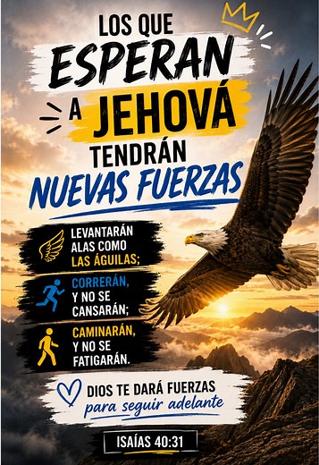 Isaías 40:31 — Versículo para cuando estés cansado