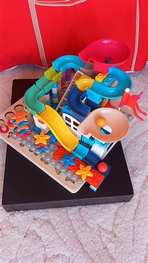 🌈Colorful #marblerun slideLand🌈 8.04.26