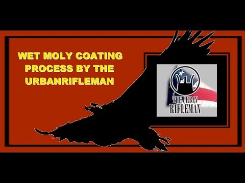 WET MOLY COATING OF COPPER JACKETED BULLETS