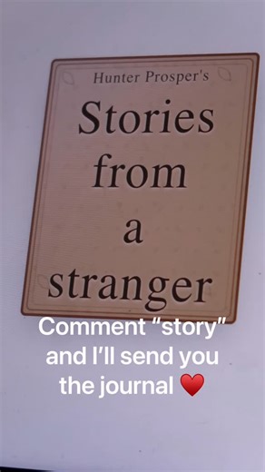 Hunter Prosper on Instagram: "We finally have a way to listen to all of your stories! Distance no longer matter for anonymous notes and stories from a stranger ♥️ this online journal was truly a labor of love, I had no idea what I was doing but I knew I wanted this created for us. Comment “story” and I’ll send you the link, or go to my bio and start sharing your stories today! I can’t wait to read them ♥️ Thank you to Anthropic for helping me to create a way to capture these beautiful stories :)