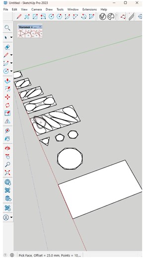 How to use the Voronoi plugin in SketchUp?!#unique #nicetower #sketchup #art #modern #design #amazing #artwork #voronoi #sketchup3d #architecture #architect #interiordesign #homedesign #uniquedesign #home #interior #interiordesign #area #plugin #surface #shape #curve | Nice Tower