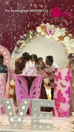 Frist birthday party!@Marlen Mahal | 19/03/26 Call to Book: 8939299172