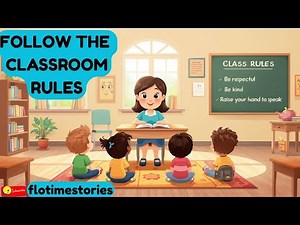 Learn classroom rules for kids| learning song for kids | preschool and kindergarten