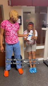 | she inching and burning in auntie office. | #missrenee #funny #fyp #blacktiktokcommunity #missnita | The Hood Auntie