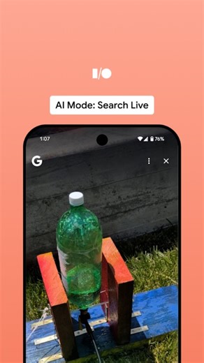 Soon, using your camera, Search can see what you see and give you helpful information as you go back and forth, in real time. 🔍 Learn how Search is going beyond information to intelligence → https://goo.gle/3SIN0Q1 #GoogleIO | Google