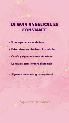 ✨ Descubre cómo la guía angelical puede cambiar tu vida. ¡Los ángeles siempre están contigo! 🌟 #Espiritualidad #GuíaAngelical #ÁngelesconMarisol | Ángeles con Marisol