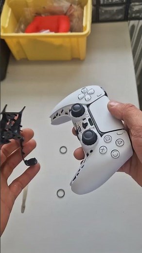 PS5 analog stick rings replacement/repair #ps5 #diy #bitro