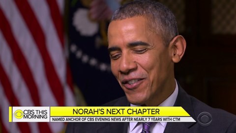 Norah O'Donnell signs off from "CBS This Morning"