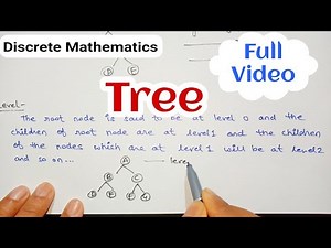 Tree | Types of tree | Binary Tree | Tree traversal | Full video | Discrete mathematics