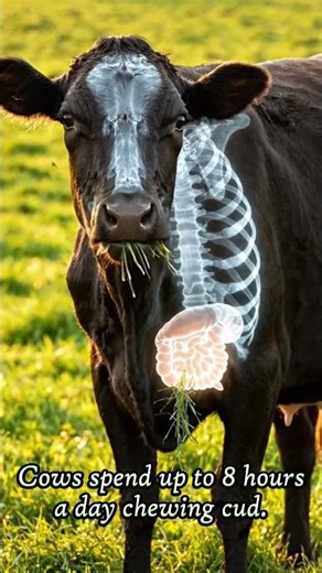 Fact abut Cow’s Body! 🐄 Hidden Farm Animal Secrets #cow #facts
