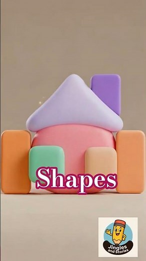 Shapes Song for Children 🎵 | Easy Learning for Preschoolers and kindergartners #kidslearning