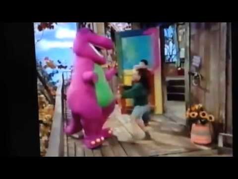 Barney comes to life (Round and Round We Go)