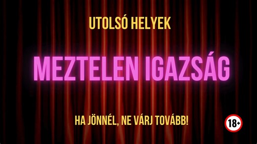 🎭 MEZTELEN IGAZSÁG – PREMIER! Hamarosan itt a pillanat, amire hónapok óta készülünk! November 8–9-én útjára indul a Liliom Produkció 8. bemutatója, a Meztelen Igazság zenés vígjáték. Ahogy tőlünk már megszokhatták a nézők: dupla-dupla előadással készülünk a premier hétvégén. 📅 szombaton és vasárnap 15:00 és 19:00 órától! 💥 Összesen 2480 jegyet bocsátottunk ki aminek a 85%-a ELKELT! *❣* Ha jönnél, ne halogasd, most kell jegyet venni! *❣* 🎟️ Jegyvásárlás: https://liliomprodukcio.jegy.hu/ Mi má