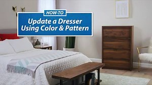 21K views · 36 reactions | Fun weekend DIY alert. Follow these steps to make an old dresser dazzle. : Extra White SW 7006, Paradise SW 6720 and 2018 Color of the Year, Oceanside SW 6496 | Sherwin-Williams | Facebook