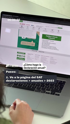 ¿Cómo hago la declaración anual? Recuerda que tienes hasta el 30 de abril para presentar tu declaración anual ante el SAT. Te dejamos una mini guía para que sepas cómo hacerla. #DeclaracionAnual #SAT #impuestos #economiayfinanzas 🎙️: @mar-iana