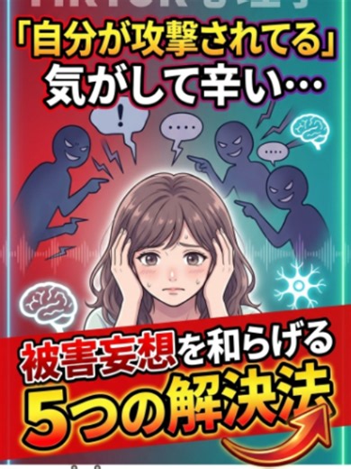 被害妄想を和らげる5つの対処法｜自分が攻撃されている気持ちを楽にする