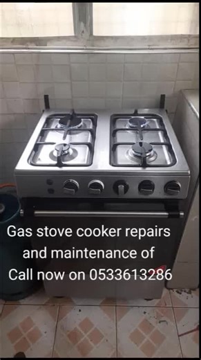 Gas stove repairs and Service on TikTok