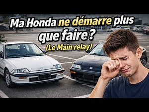 HONDA CRX MAIN RELAY TUTORIAL