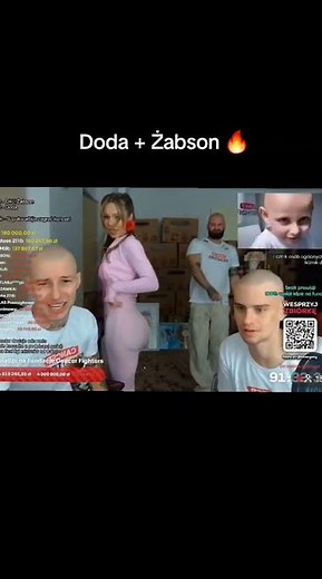 Doda's mini concert at a charity live at @lattwogang8538 #doda #żabson #łatwogang #cancerfighters