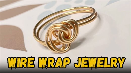 DIY ring & wire wrap jewelry – step-by-step tutorial for beginners