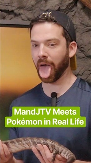 MandJTV Meets Pokémon in Real Life ‪@AlveusSanctuary‬​