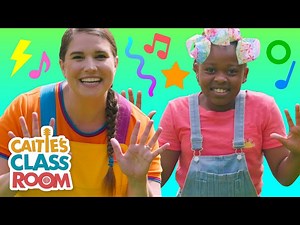 Dance And Stop! | Songs from Caitie's Classroom | Freeze Game! - Videos For Kids