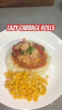 Lazy Cabbage Rolls #recipe #easyrecipe