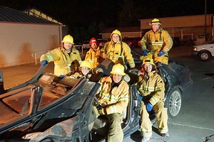 Murrieta Fire Department Inaugural Citizen's Fire Academy Graduation and Muster Commences