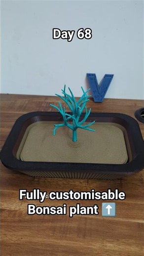 The Bonsai planter : Day 68 of The Source Code #3dprint