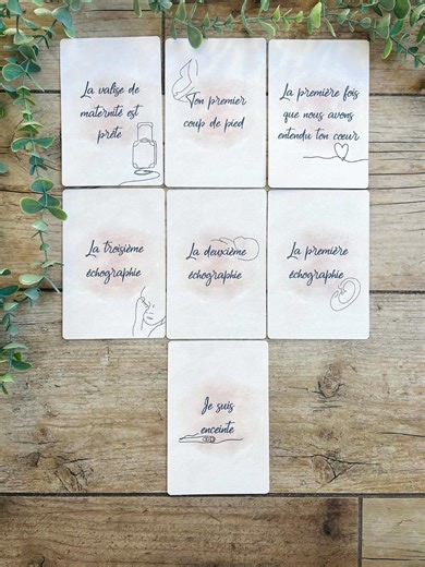 Pregnancy Milestone Cards – Maternity Keepsakes – Baby Milestone Cards – Gifts for Expectant Mothers - Etsy